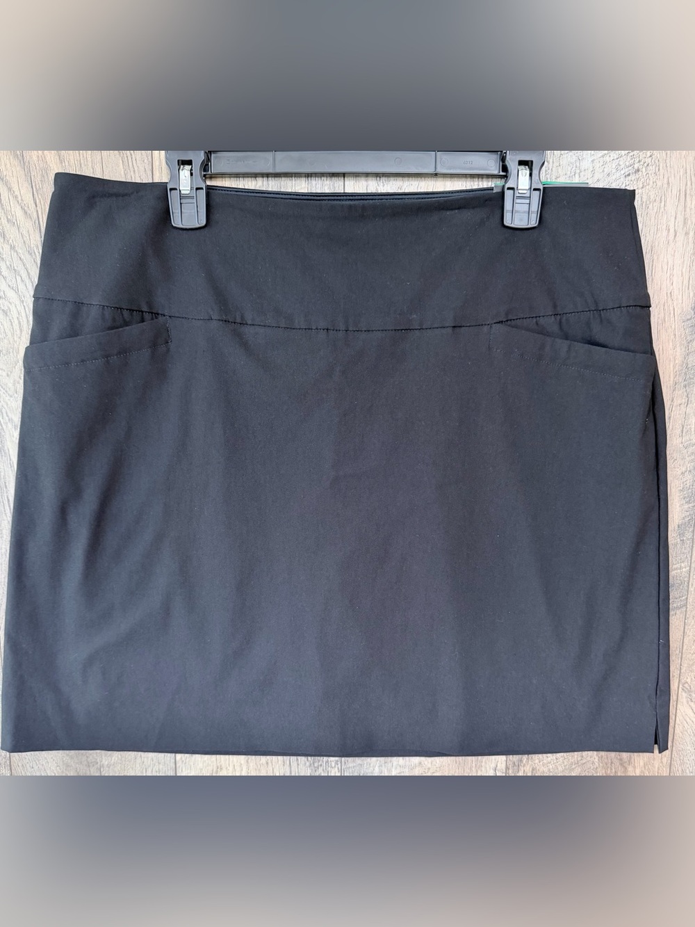 S.C & CO. Women's Black Performance Skort with Tummy Control XL